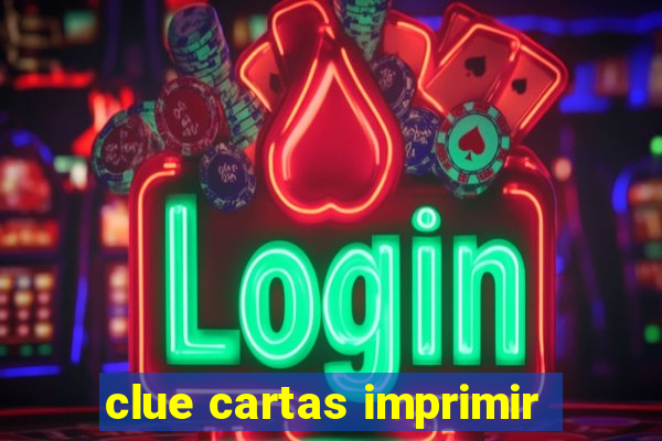 clue cartas imprimir